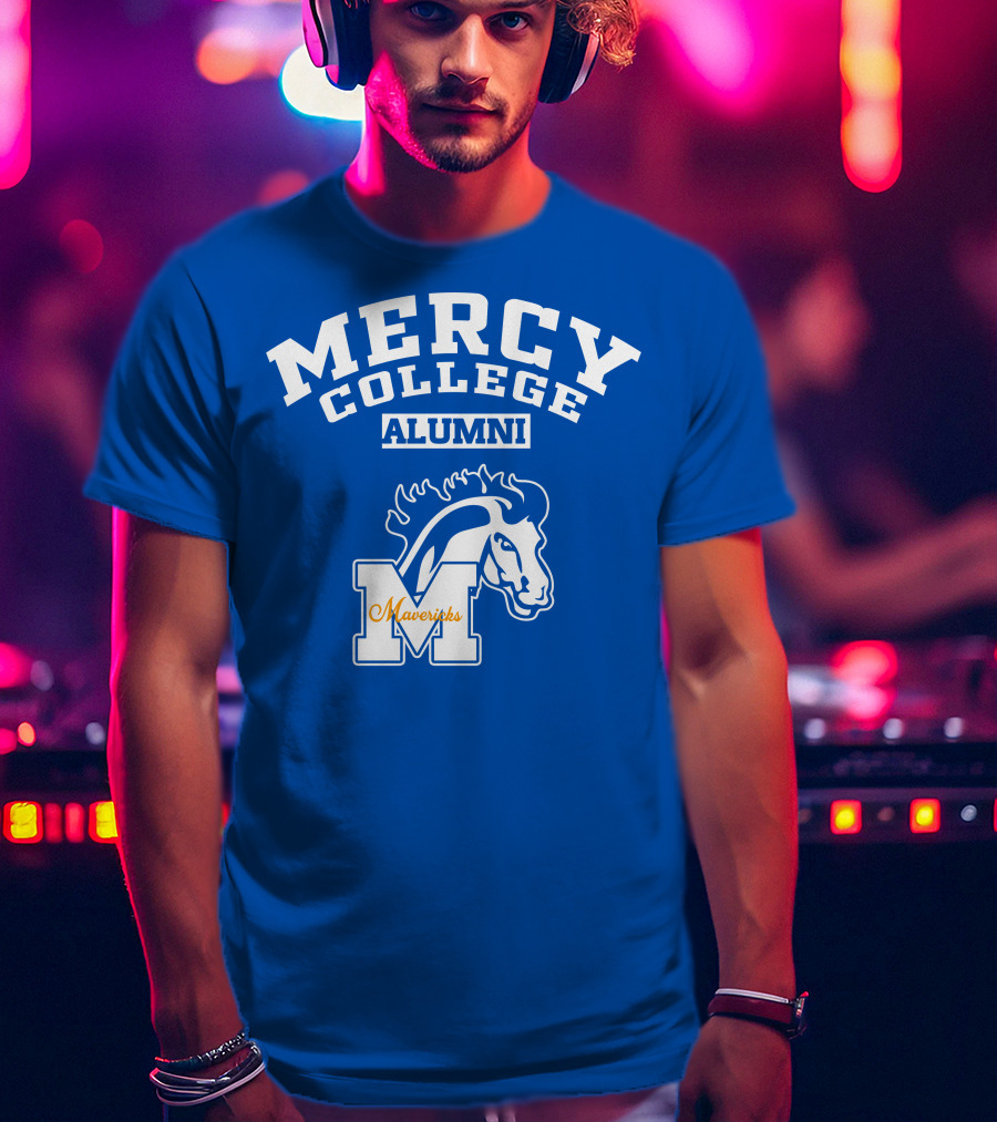 Mercy College Alumni Mavericks NY T-Shirt