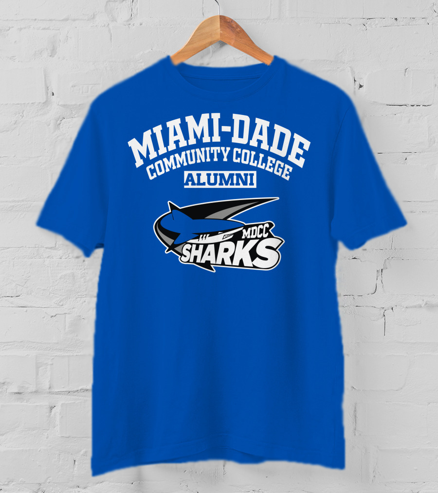 Miami-Dade Community College Alumni MDCC Sharks T-Shirt
