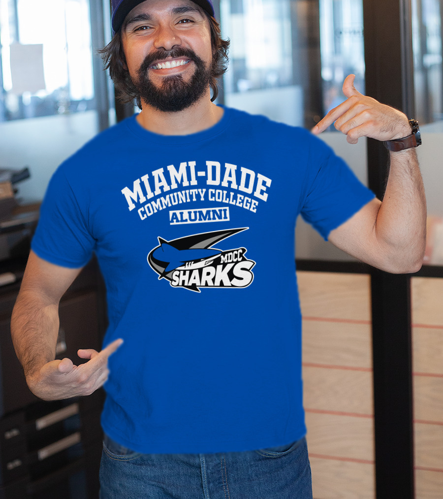Miami-Dade Community College Alumni MDCC Sharks T-Shirt