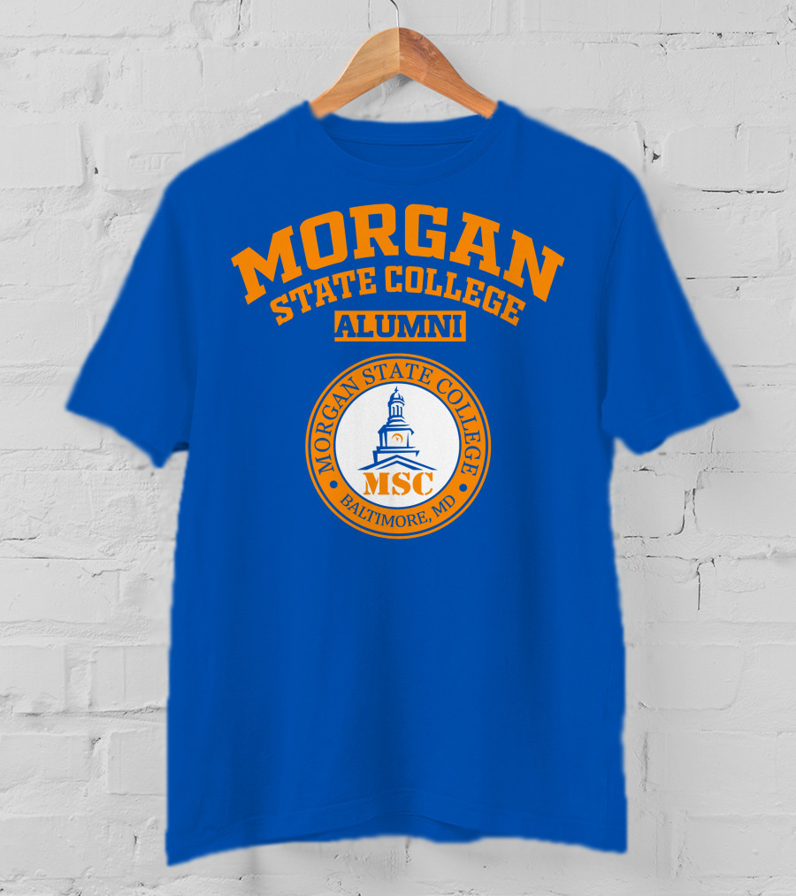 Morgan State College Alumni Baltimore MD MSC T-Shirt