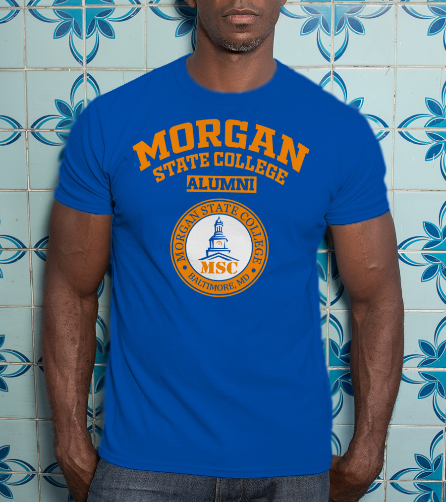 Morgan State College Alumni Baltimore MD MSC T-Shirt