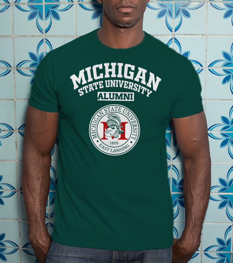 Michigan State University Alumni East Lansing 1855 T-Shirt
