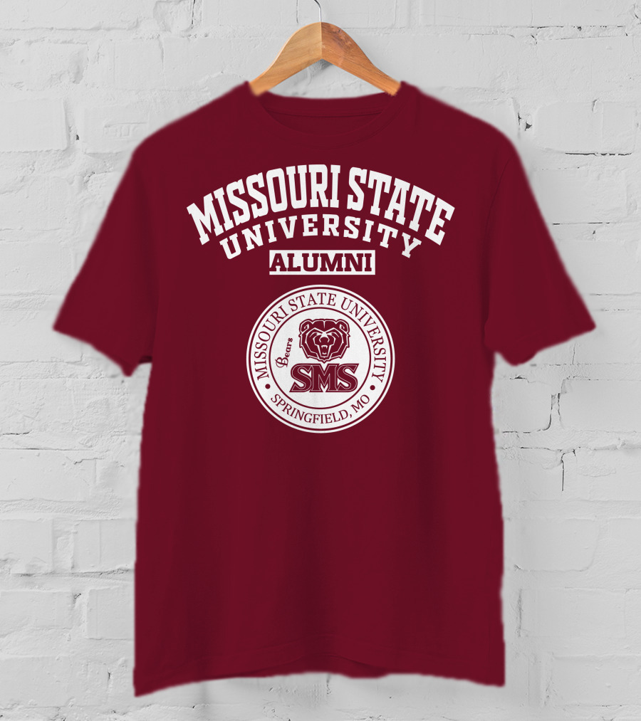 Missouri State University Alumni Bears SMS Springfield MO T-Shirt