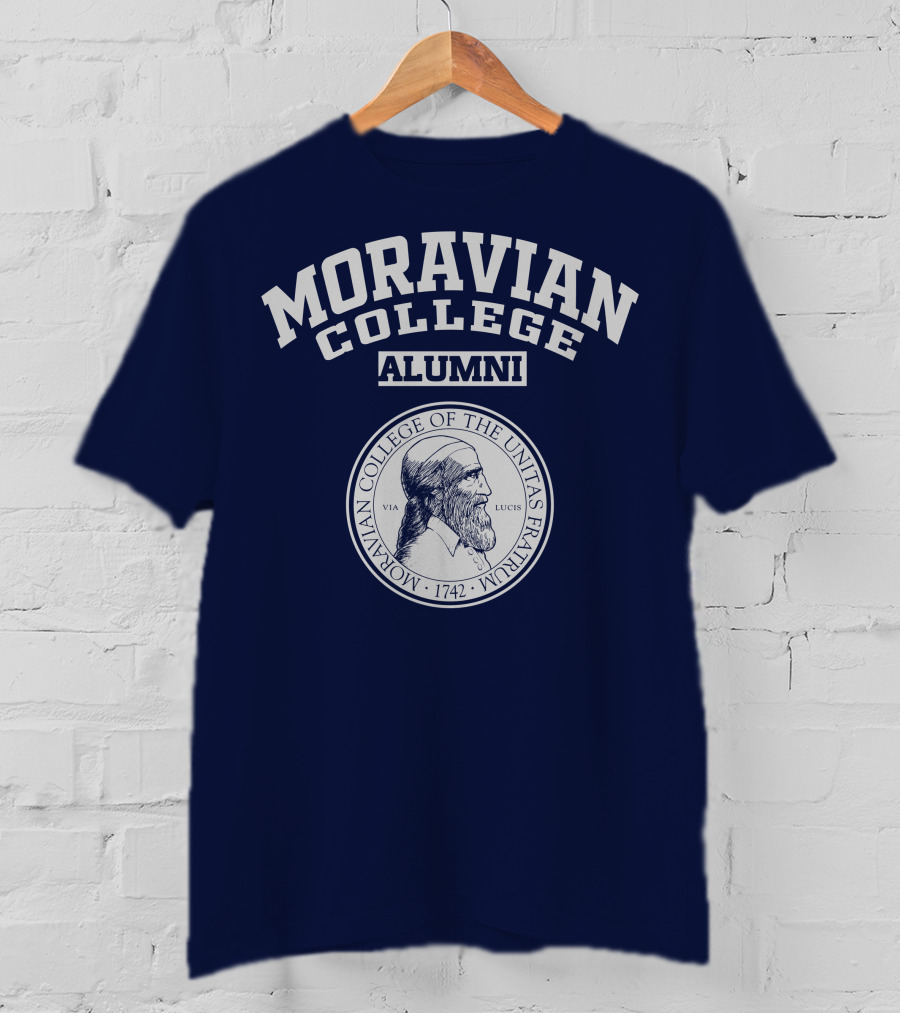 Moravian College Alumni Moravian College Of The Unitas Fratrum 1742 T-Shirt