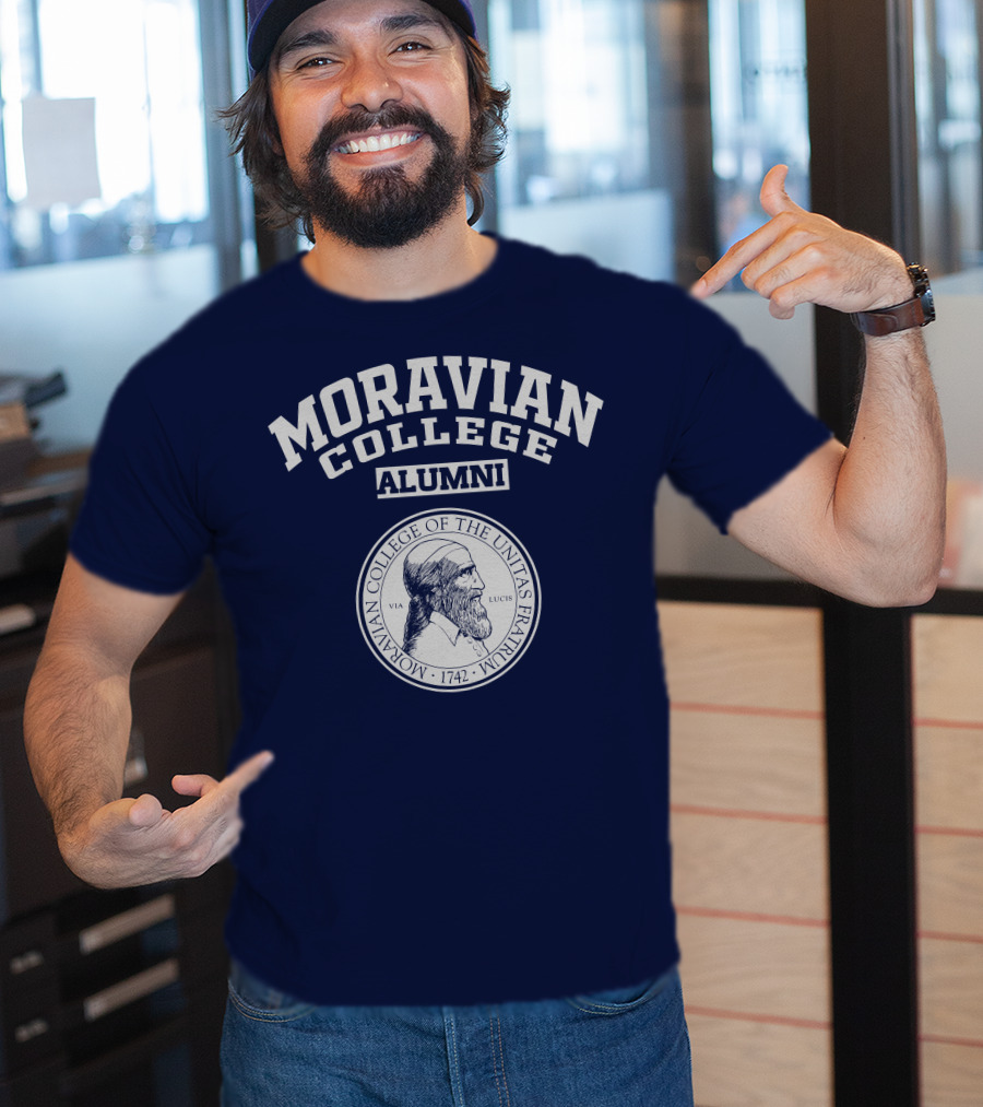 Moravian College Alumni Moravian College Of The Unitas Fratrum 1742 T-Shirt