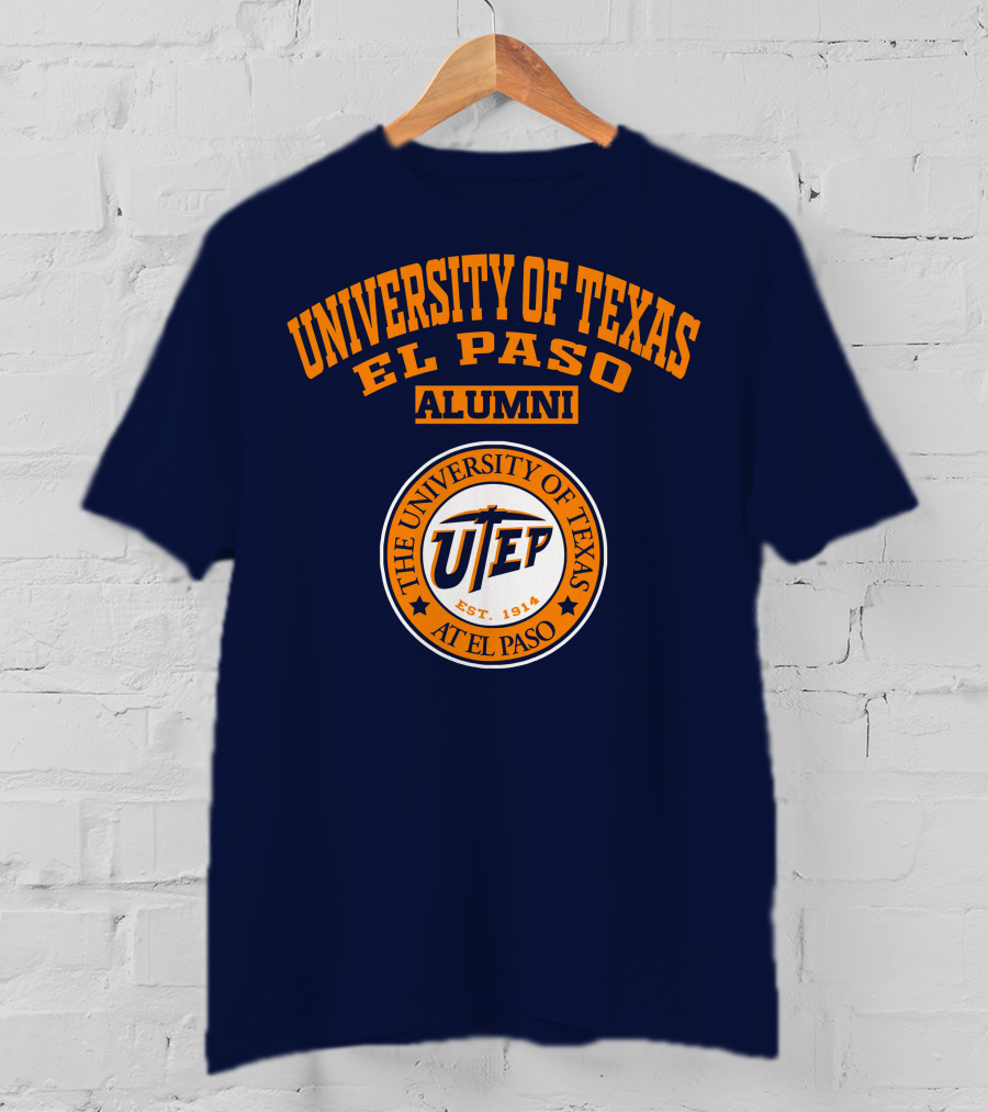 University Of Texas El Paso UTEP Alumni Est. 1914 T-Shirt