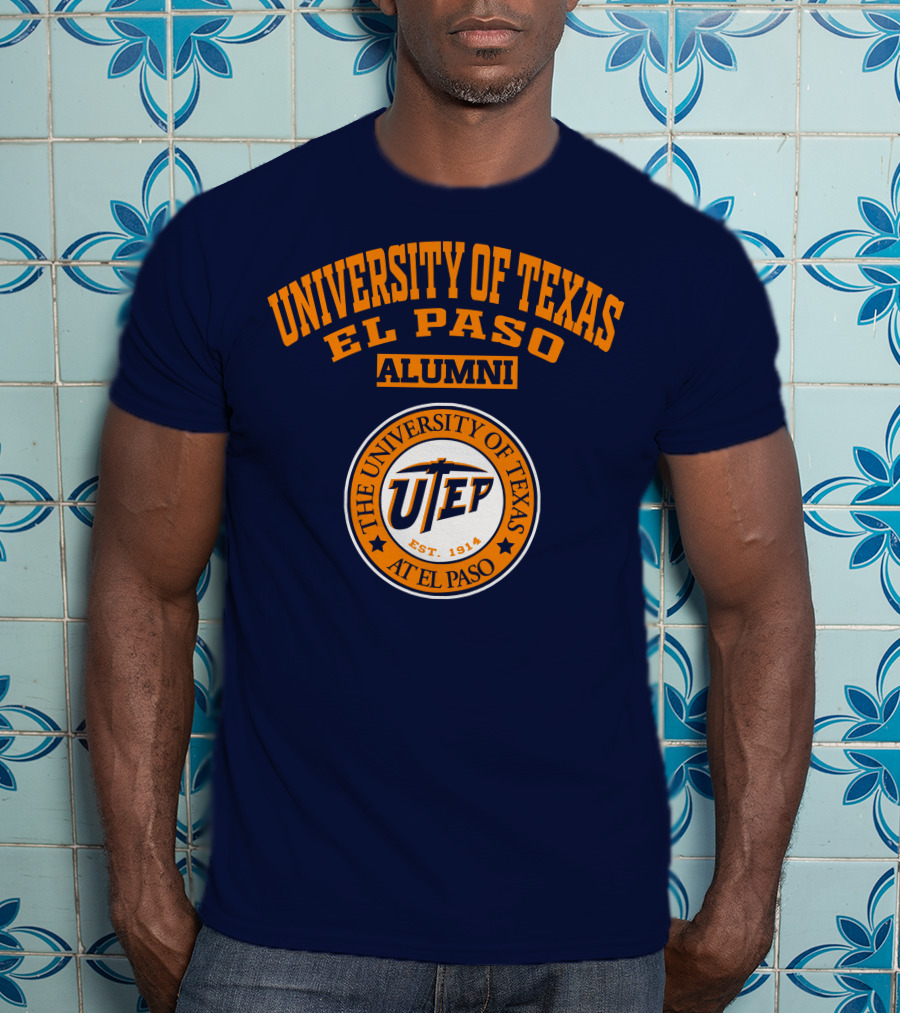 University Of Texas El Paso UTEP Alumni Est. 1914 T-Shirt