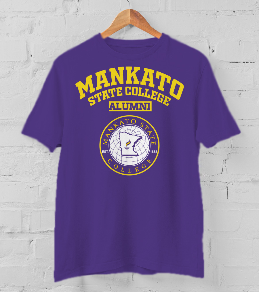 Mankato State College Alumni Est. 1868 T-Shirt