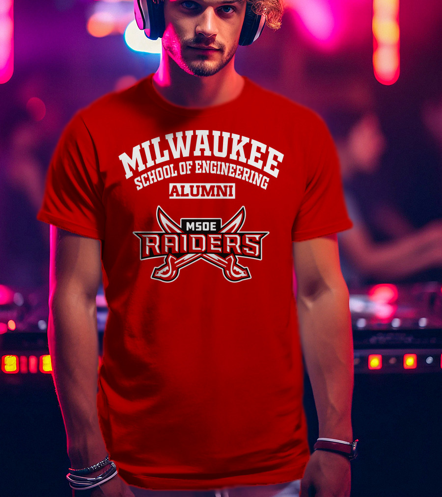 Milwaukee School Of Engineering Alumni Msoe Raiders T-Shirt