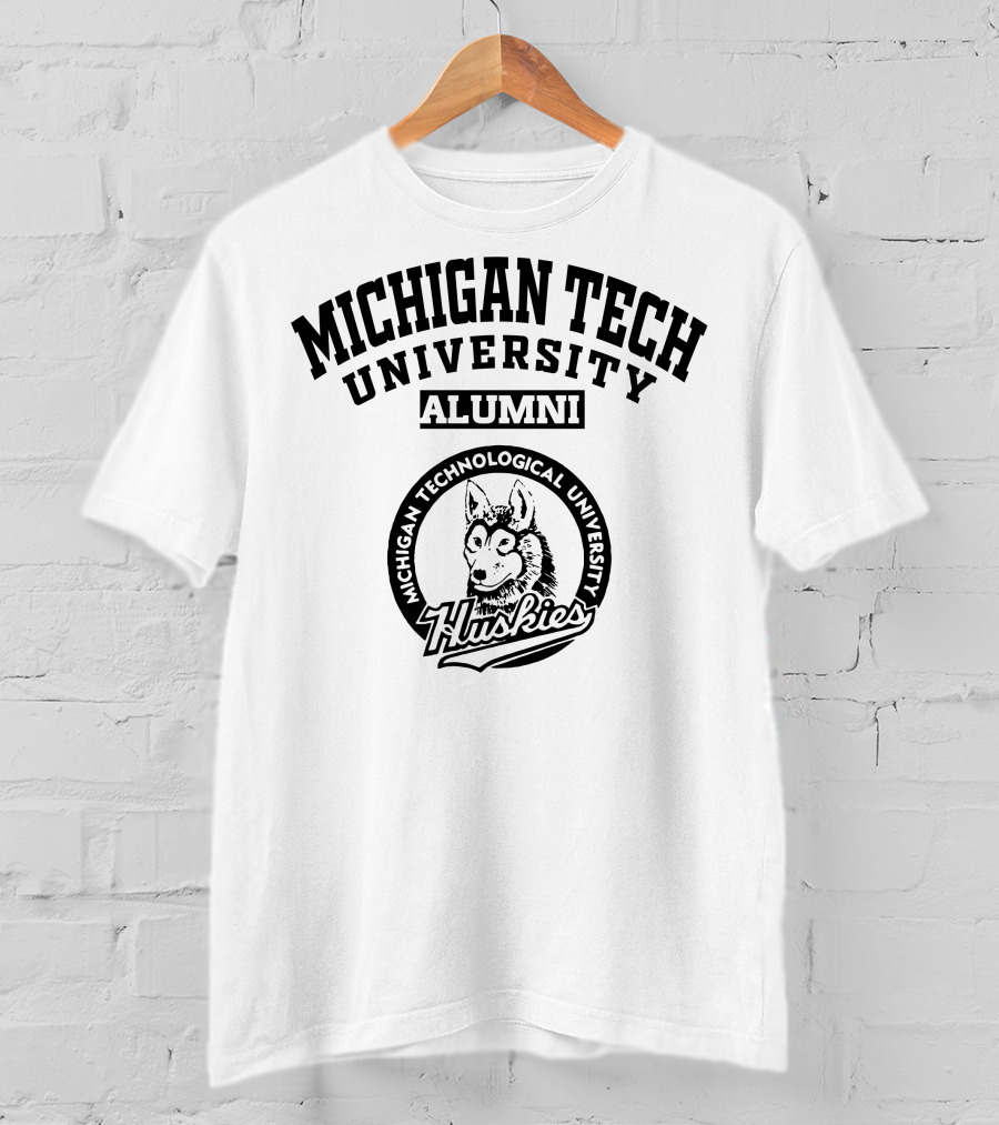 Michigan Tech University Alumni Huskies Michigan Technological University T-Shirt