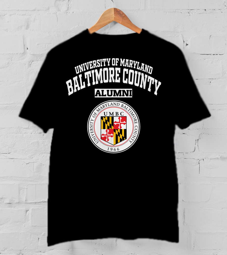 University Of Maryland Baltimore County Alumni Seal UMBC 1966 T-Shirt