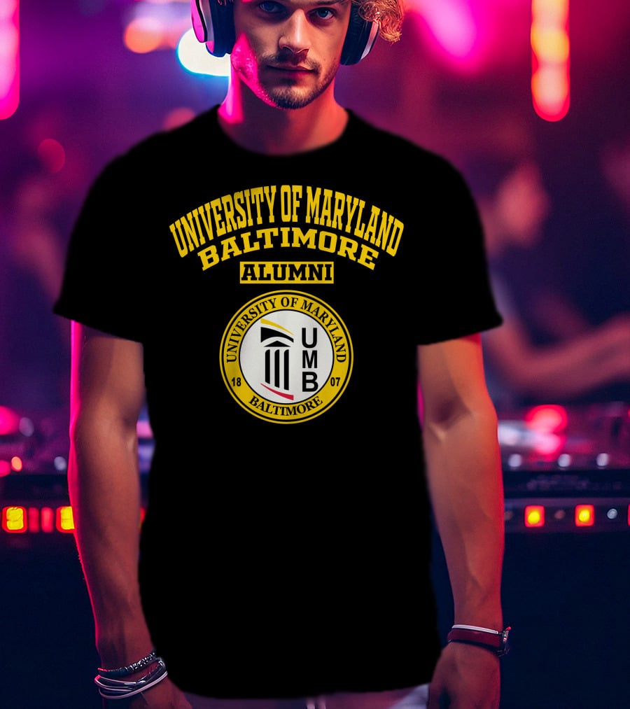 University Of Maryland Baltimore Alumni UMB 1807 T-Shirt