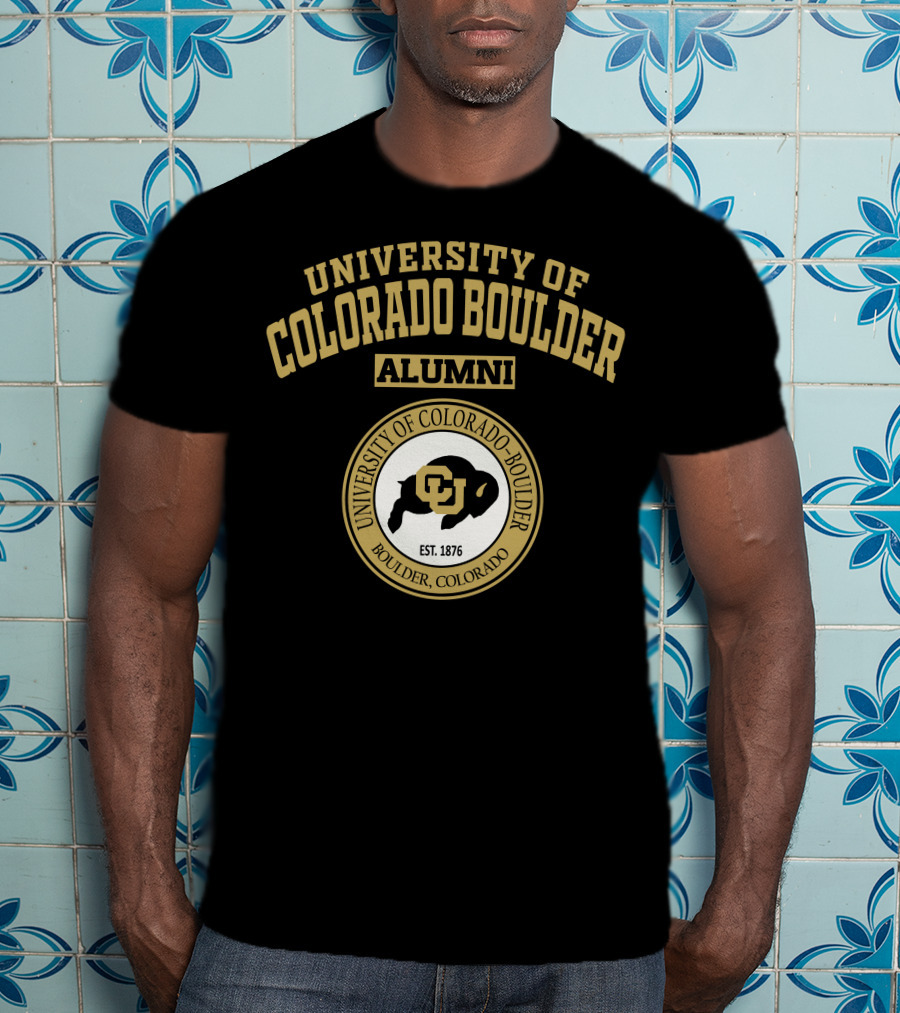 University Of Colorado Boulder Alumni University Of Colorado-Boulder Boulder, Colorado Est. 1876 T-Shirt
