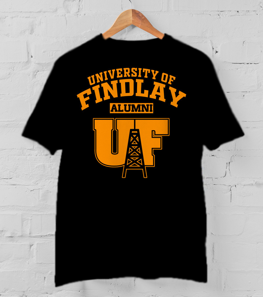 University Of Findlay Alumni UF Oil Derrick T-Shirt