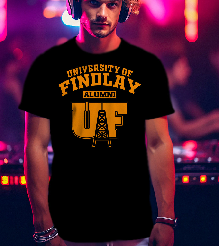 University Of Findlay Alumni UF Oil Derrick T-Shirt