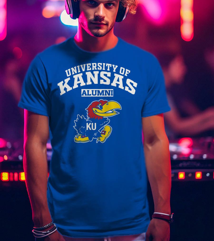 UNIVERSITY OF KANSAS ALUMNI KU Jayhawk T-Shirt