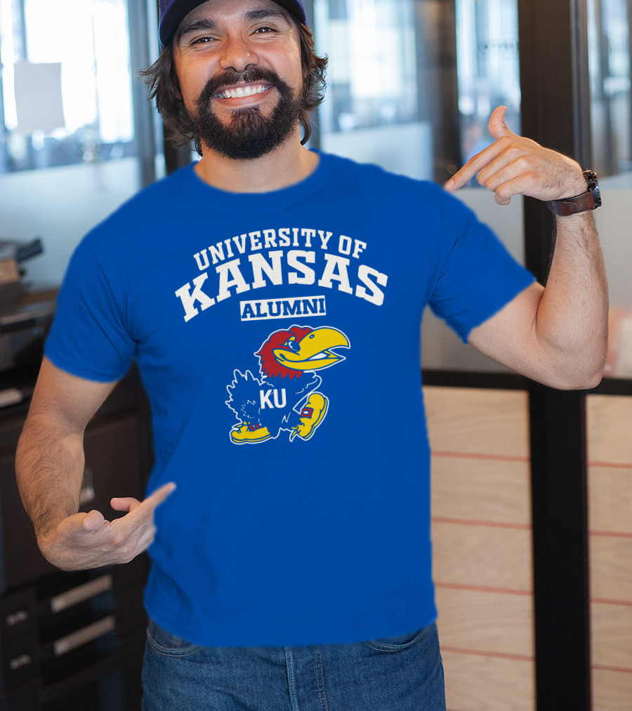UNIVERSITY OF KANSAS ALUMNI KU Jayhawk T-Shirt