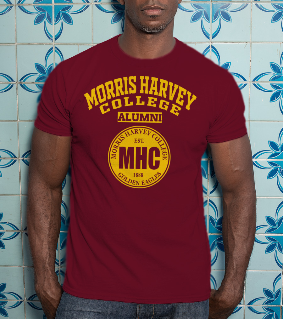 Morris Harvey College Alumni MHC Established 1888 Golden Eagles T-Shirt