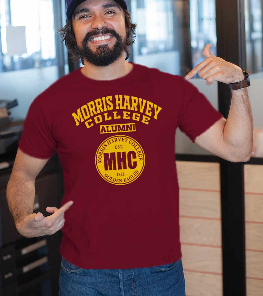 Morris Harvey College Alumni MHC Established 1888 Golden Eagles T-Shirt