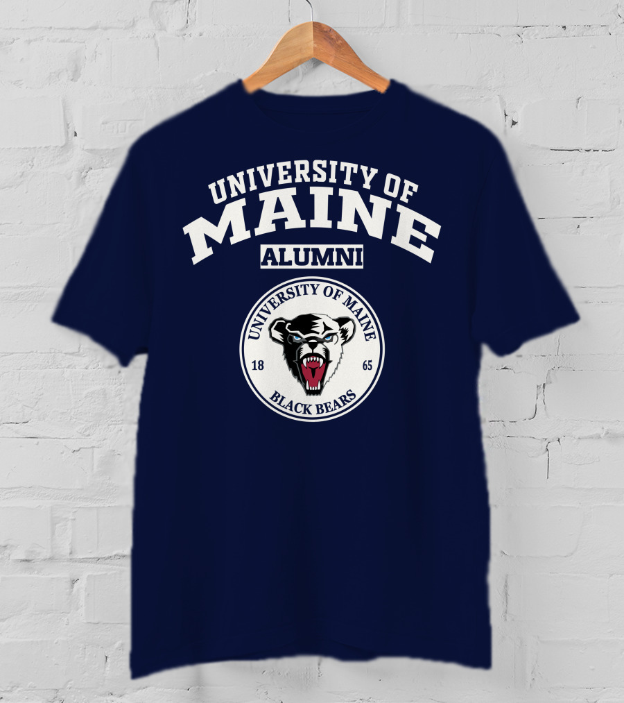 University Of Maine Alumni Black Bears 1865 T-Shirt