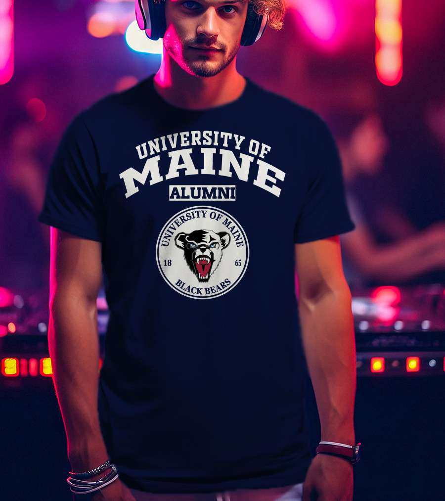 University Of Maine Alumni Black Bears 1865 T-Shirt