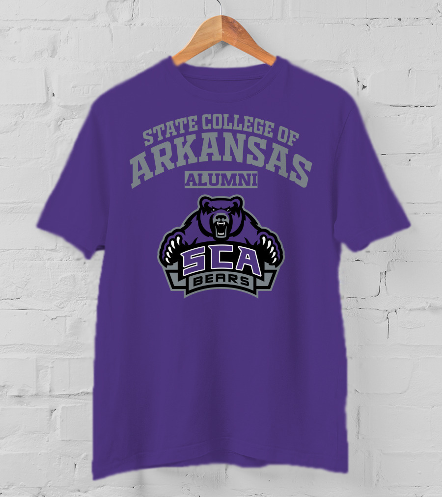 State College Of Arkansas Alumni SCA Bears T-Shirt