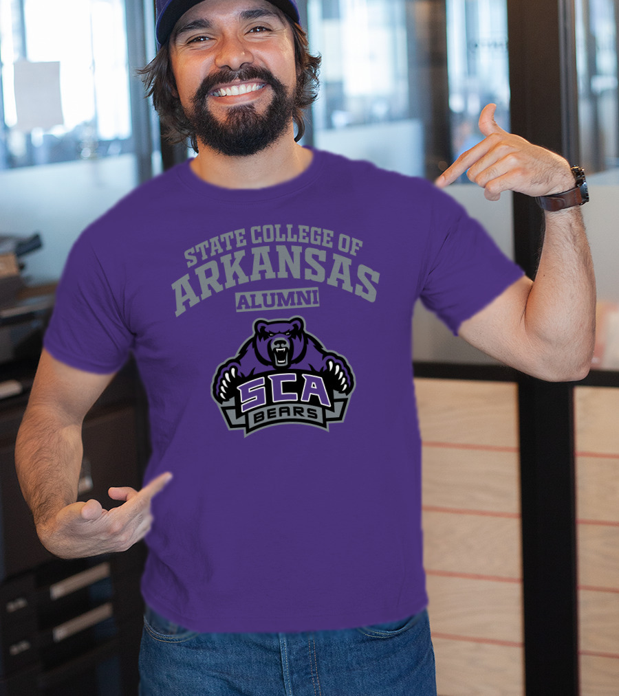 State College Of Arkansas Alumni SCA Bears T-Shirt