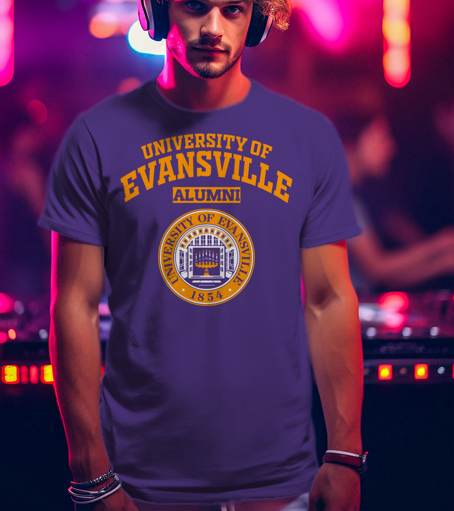 UNIVERSITY OF EVANSVILLE ALUMNI 1854 T-Shirt