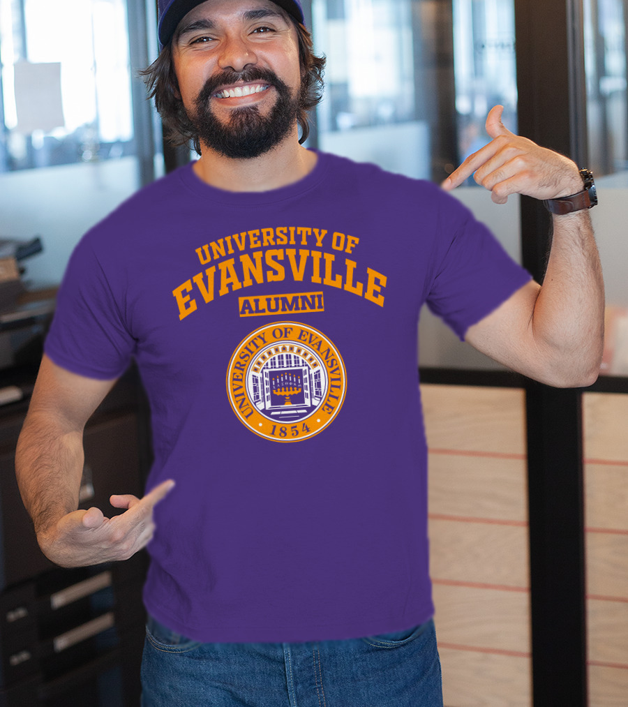 UNIVERSITY OF EVANSVILLE ALUMNI 1854 T-Shirt