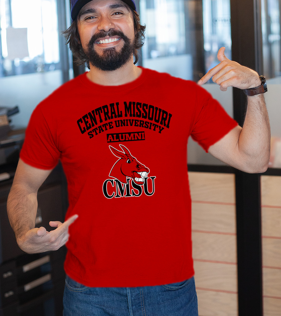 Central Missouri State University Alumni CMSU Mule T-Shirt