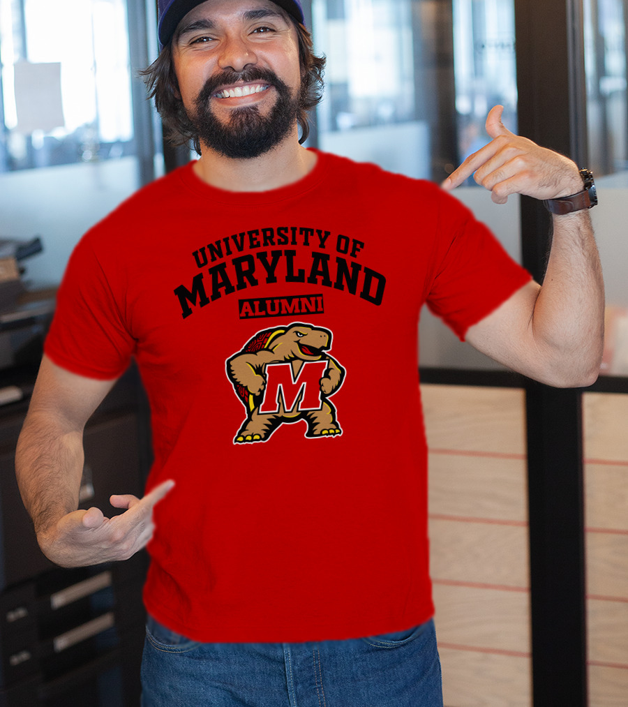 University Of Maryland Alumni Terrapin M T-Shirt