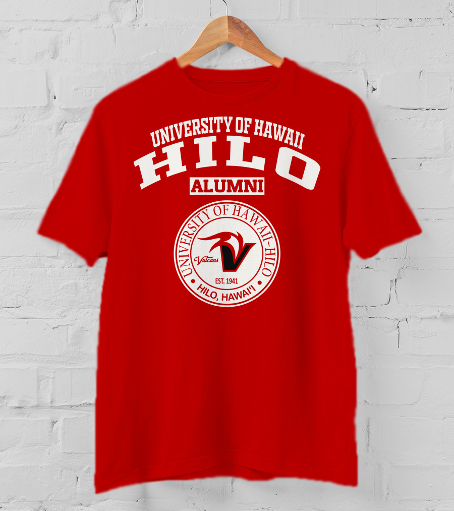 University Of Hawaii Hilo Alumni Vulcans Est. 1941 T-Shirt