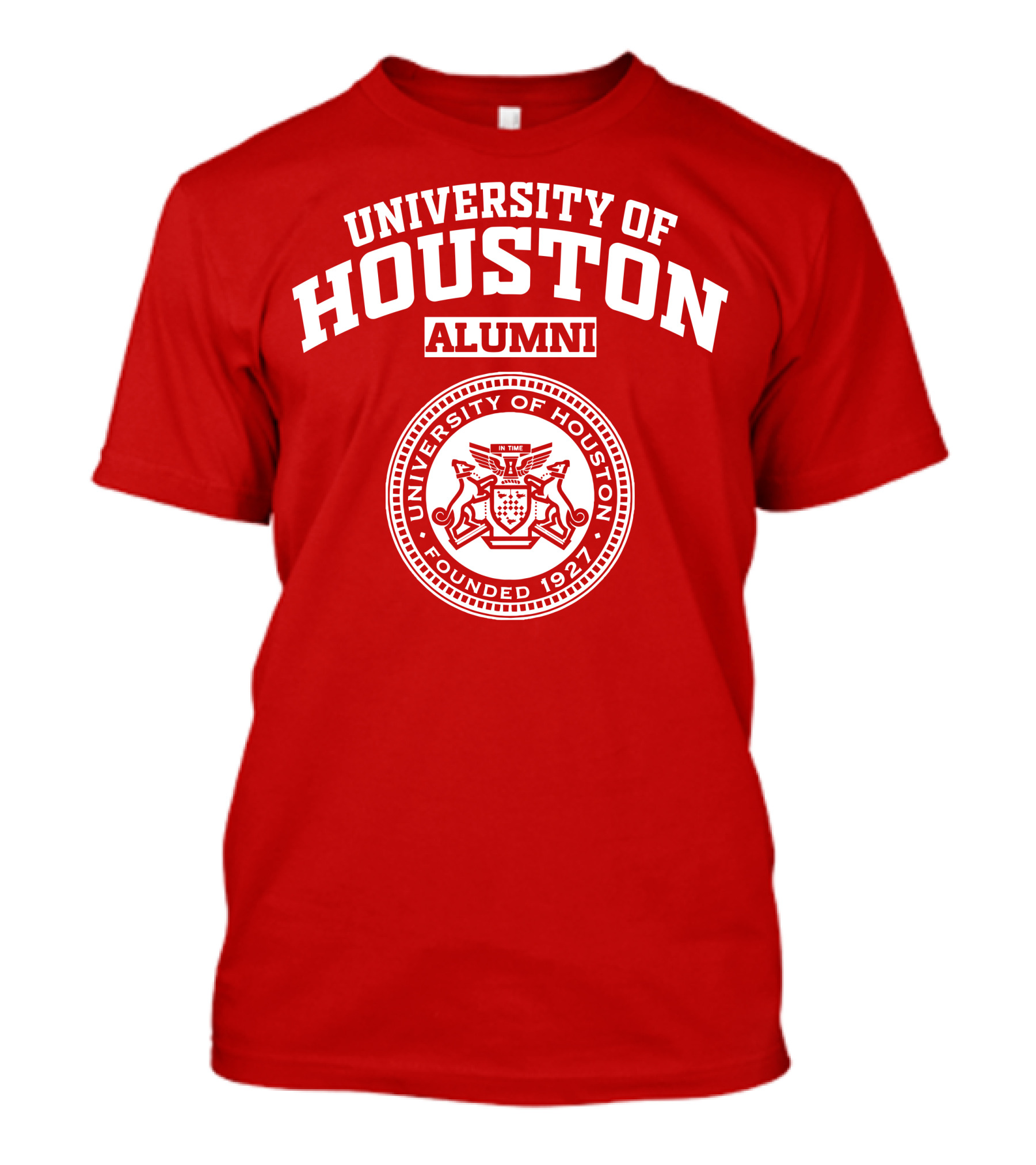 University Of Houston Alumni Founded 1927 Seal T-Shirt