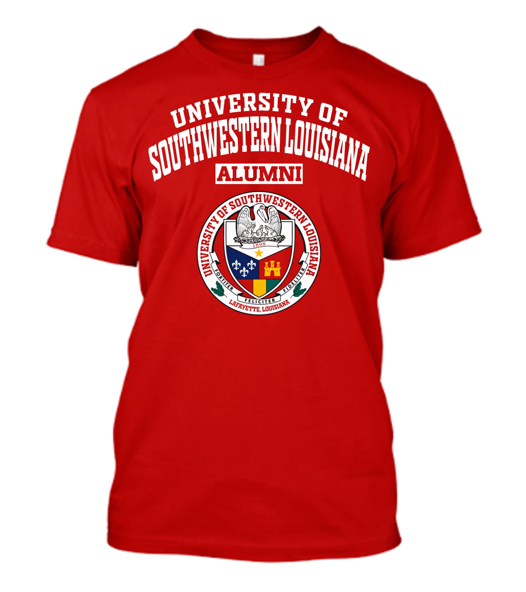 University Of Southwestern Louisiana Alumni Lafayette Louisiana Seal T-Shirt