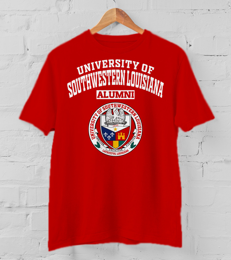 University Of Southwestern Louisiana Alumni Lafayette Louisiana Seal T-Shirt