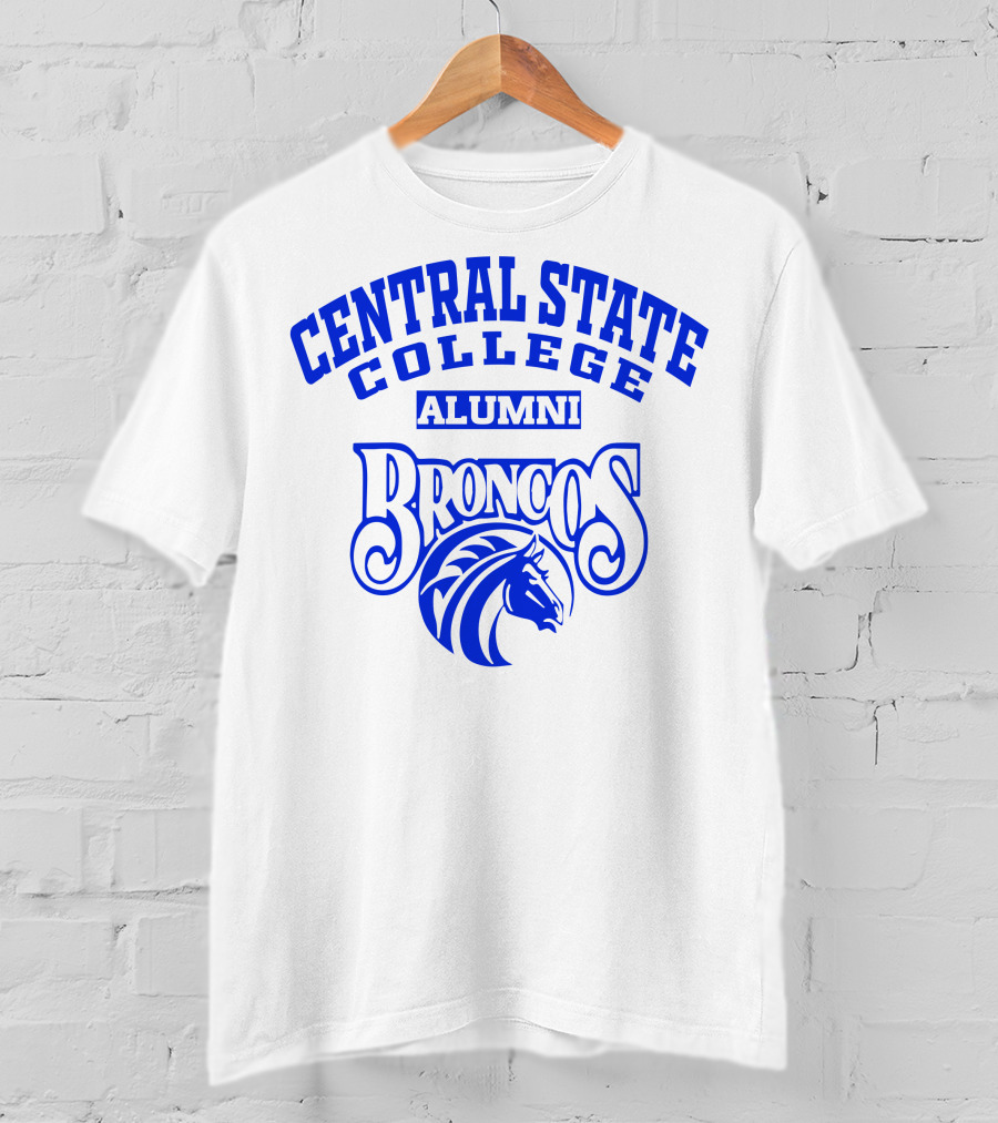 Central State College Alumni Broncos T-Shirt