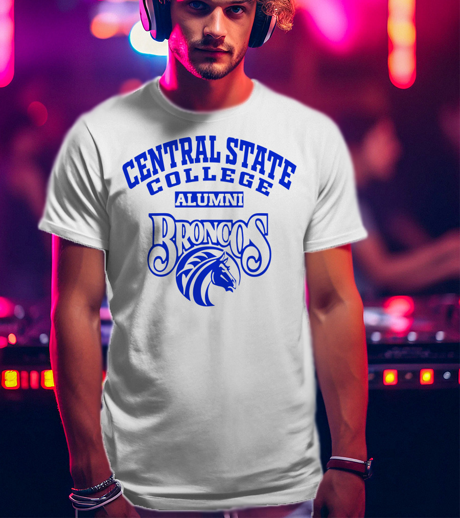 Central State College Alumni Broncos T-Shirt