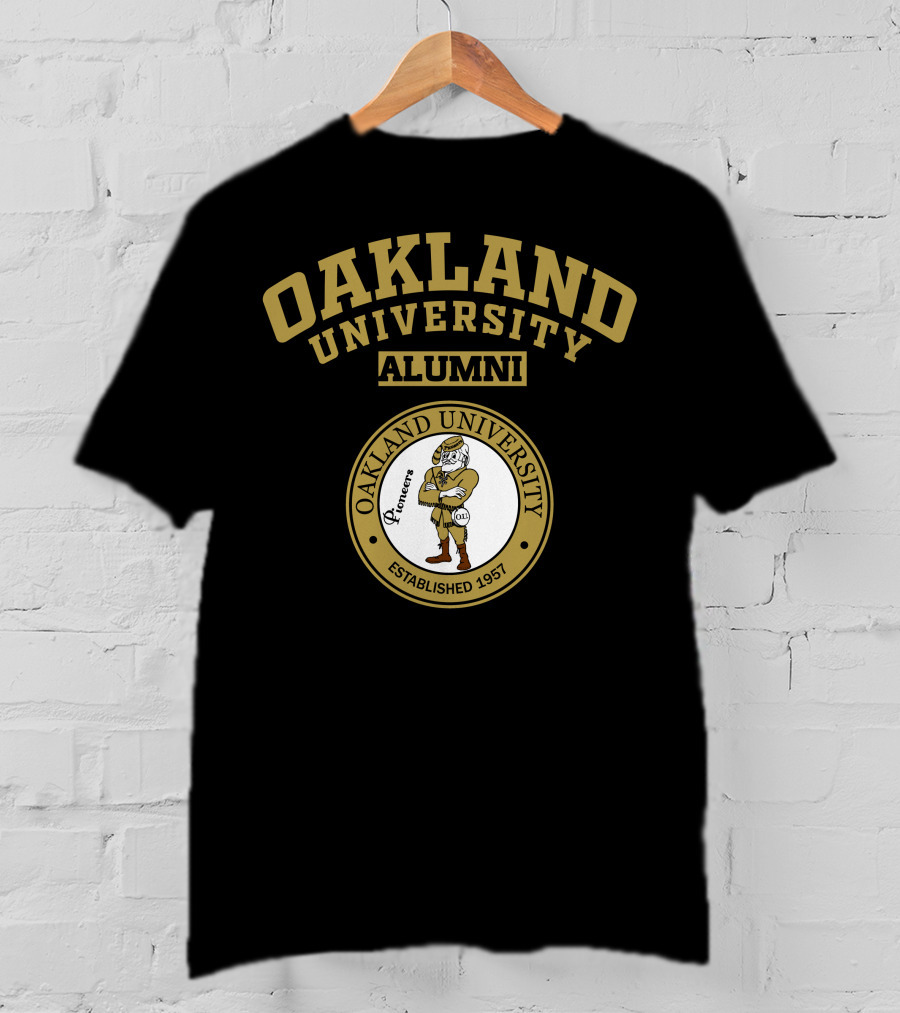 Oakland University Alumni Pioneers Established 1957 T-Shirt