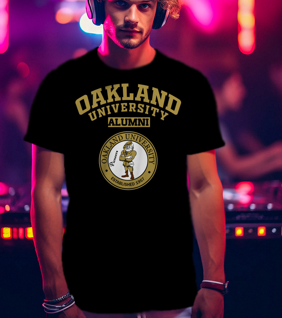 Oakland University Alumni Pioneers Established 1957 T-Shirt