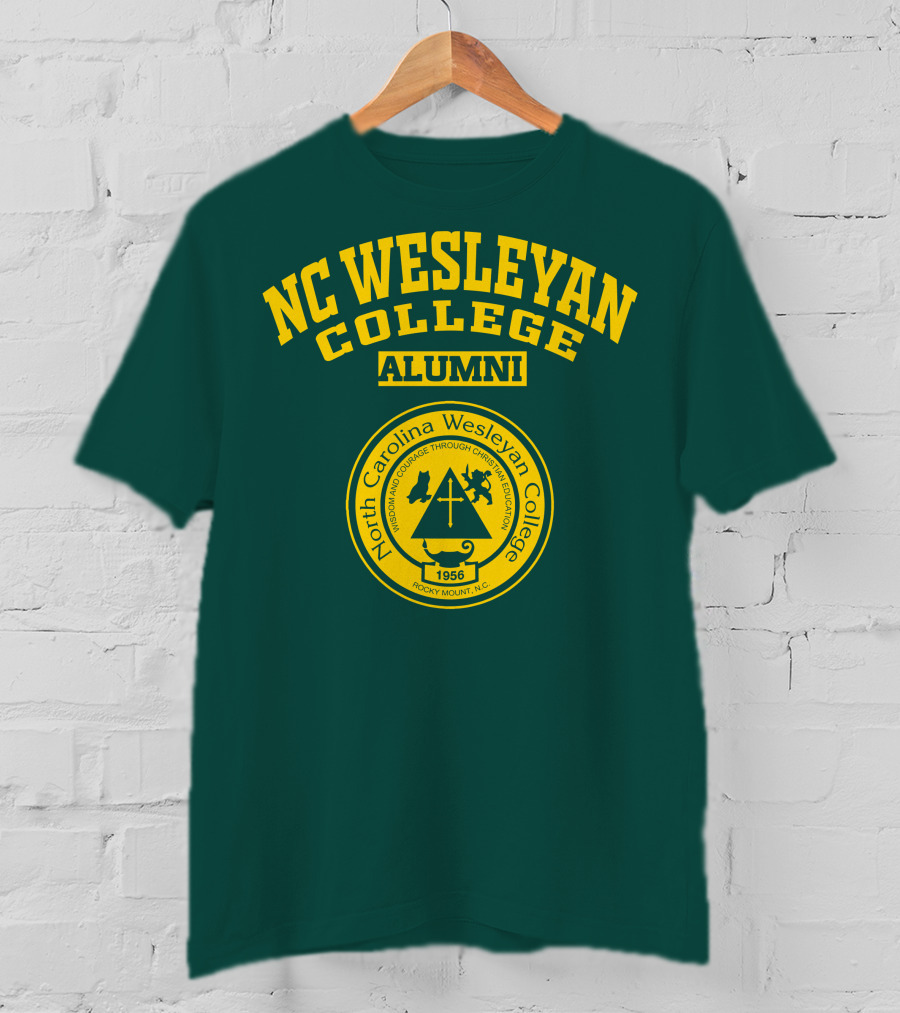 NC Wesleyan College Alumni North Carolina Wesleyan College Rocky Mount N.C. 1956 T-Shirt