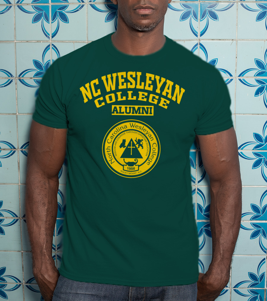 NC Wesleyan College Alumni North Carolina Wesleyan College Rocky Mount N.C. 1956 T-Shirt