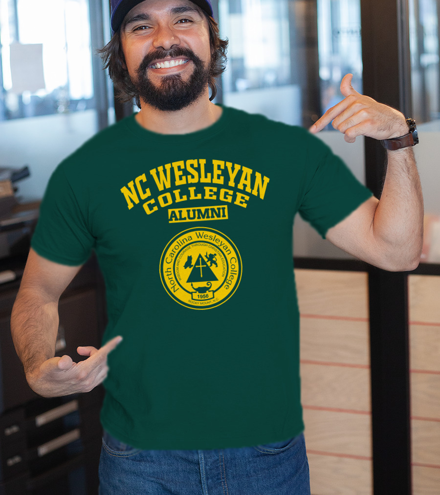 NC Wesleyan College Alumni North Carolina Wesleyan College Rocky Mount N.C. 1956 T-Shirt