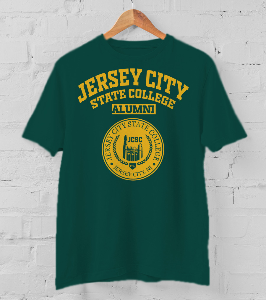 Jersey City State College Alumni 1927 JCSC Jersey City NJ T-Shirt