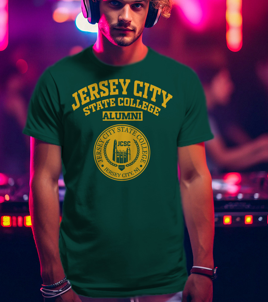 Jersey City State College Alumni 1927 JCSC Jersey City NJ T-Shirt