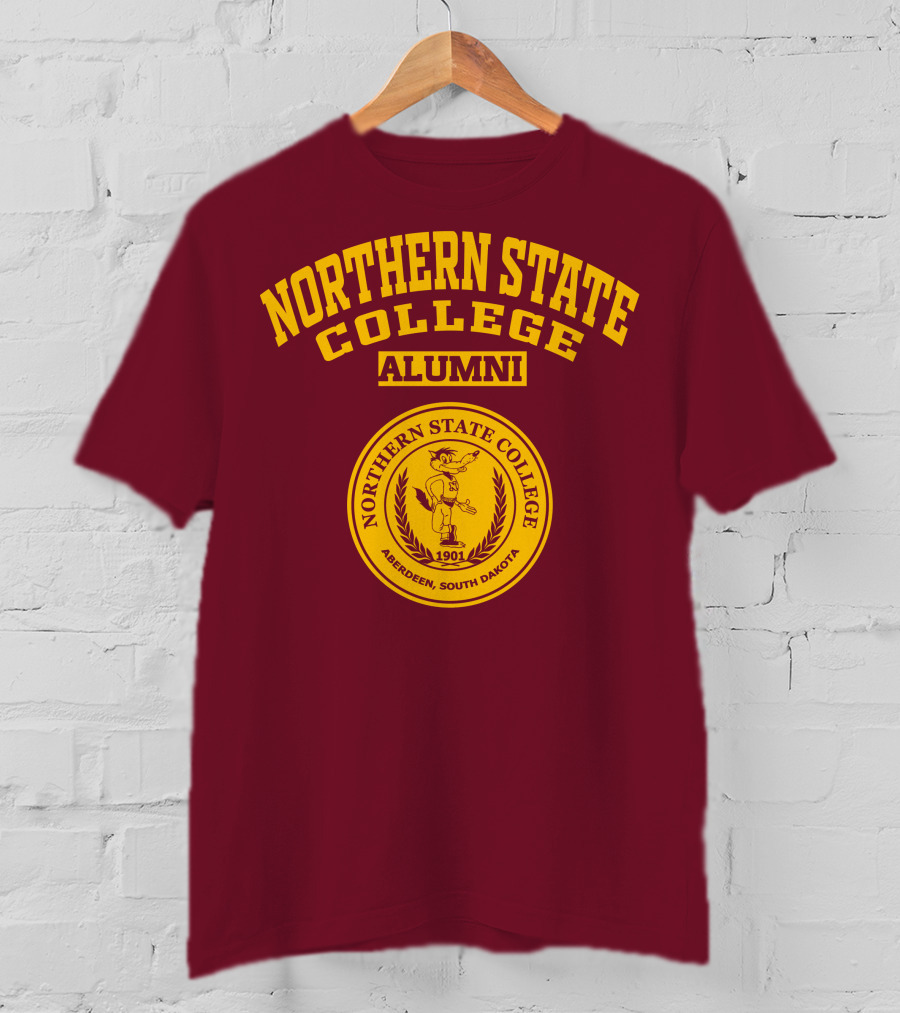 Northern State College Alumni Aberdeen South Dakota 1901 T-Shirt