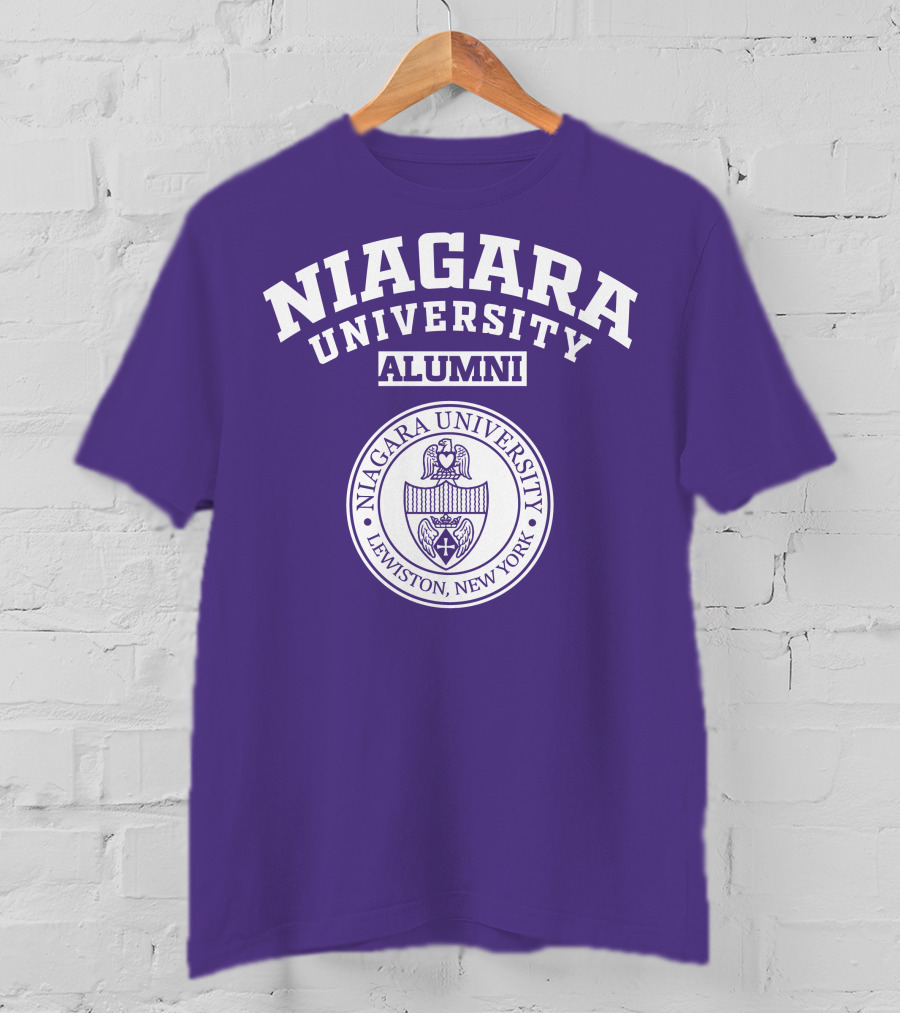 Niagara University Alumni Lewiston New York Seal T-Shirt