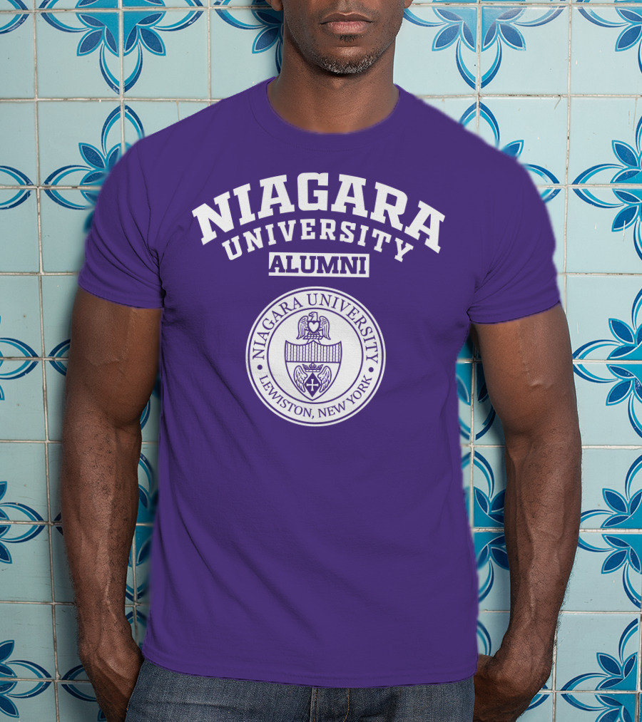 Niagara University Alumni Lewiston New York Seal T-Shirt