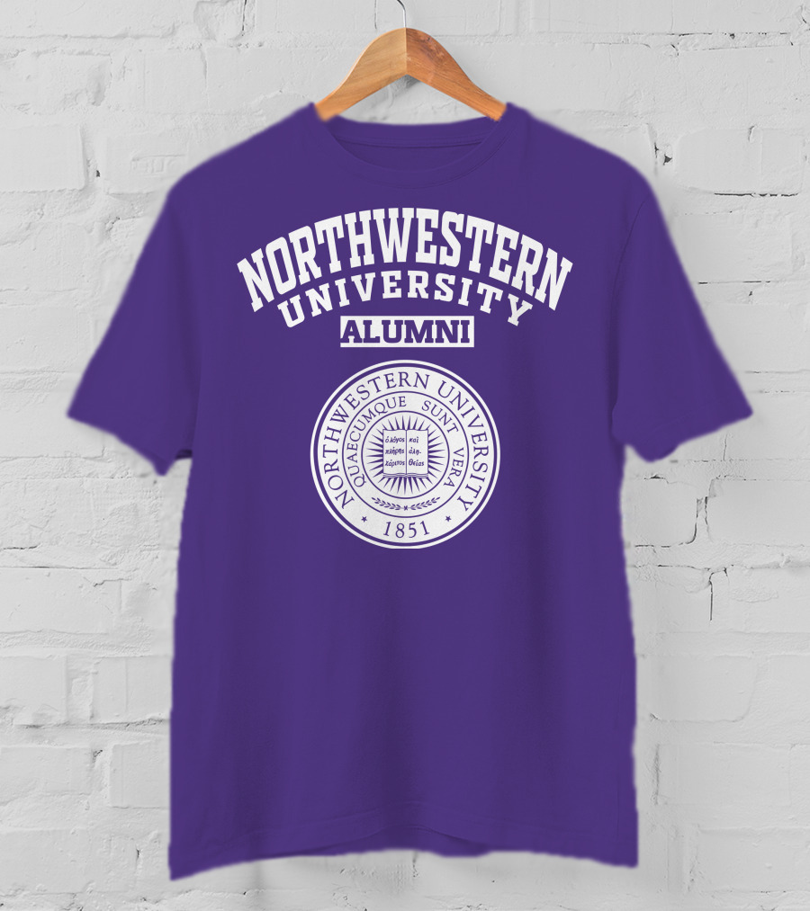 Northwestern University Alumni 1851 Seal T-Shirt