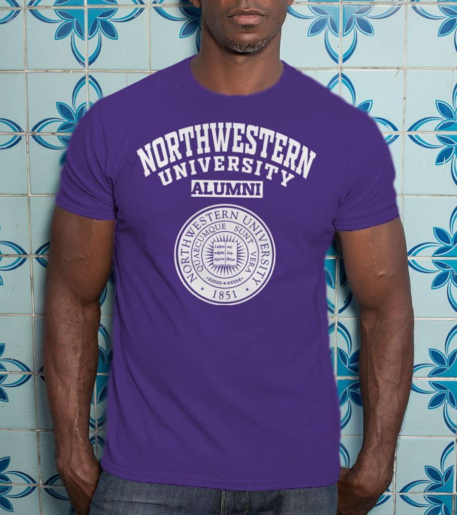 Northwestern University Alumni 1851 Seal T-Shirt
