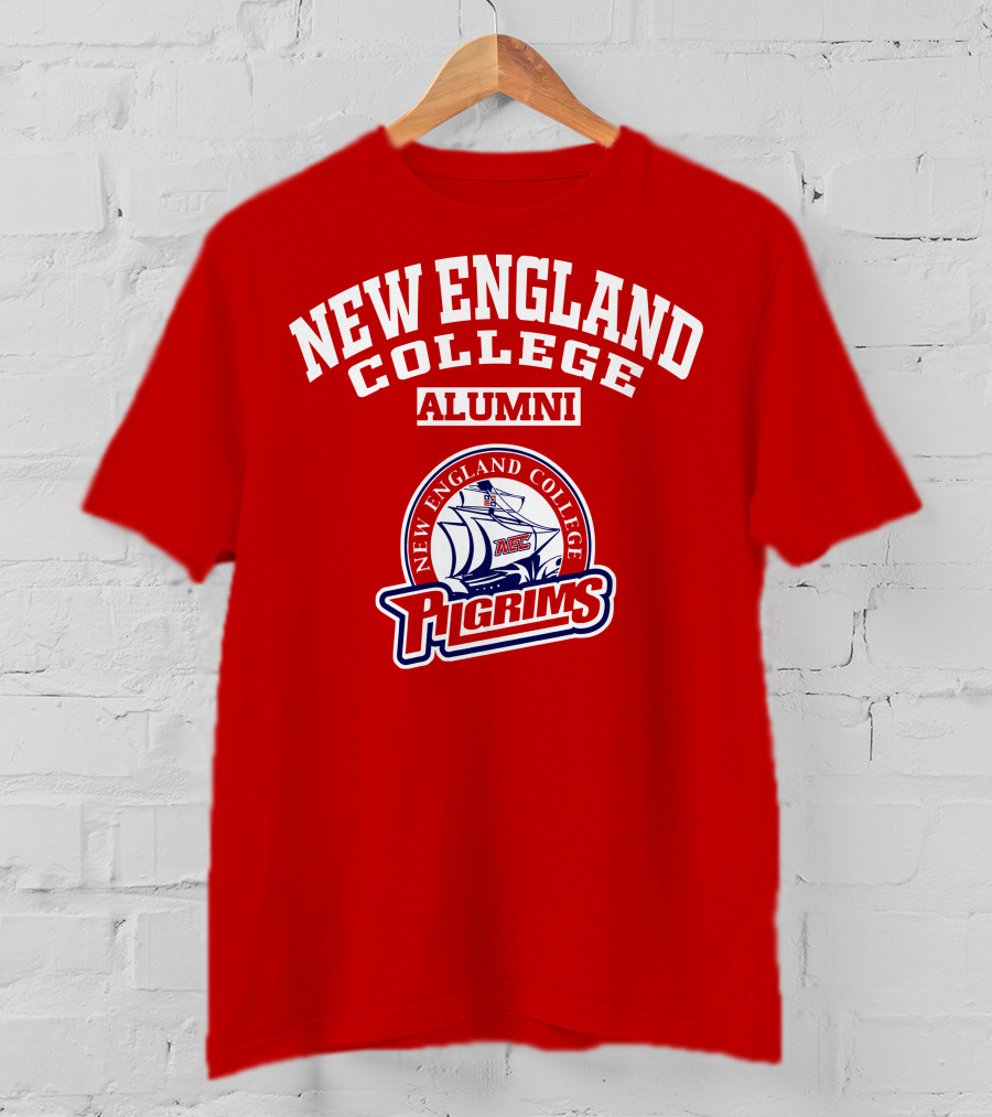 New England College Alumni Pilgrims NEC T-Shirt